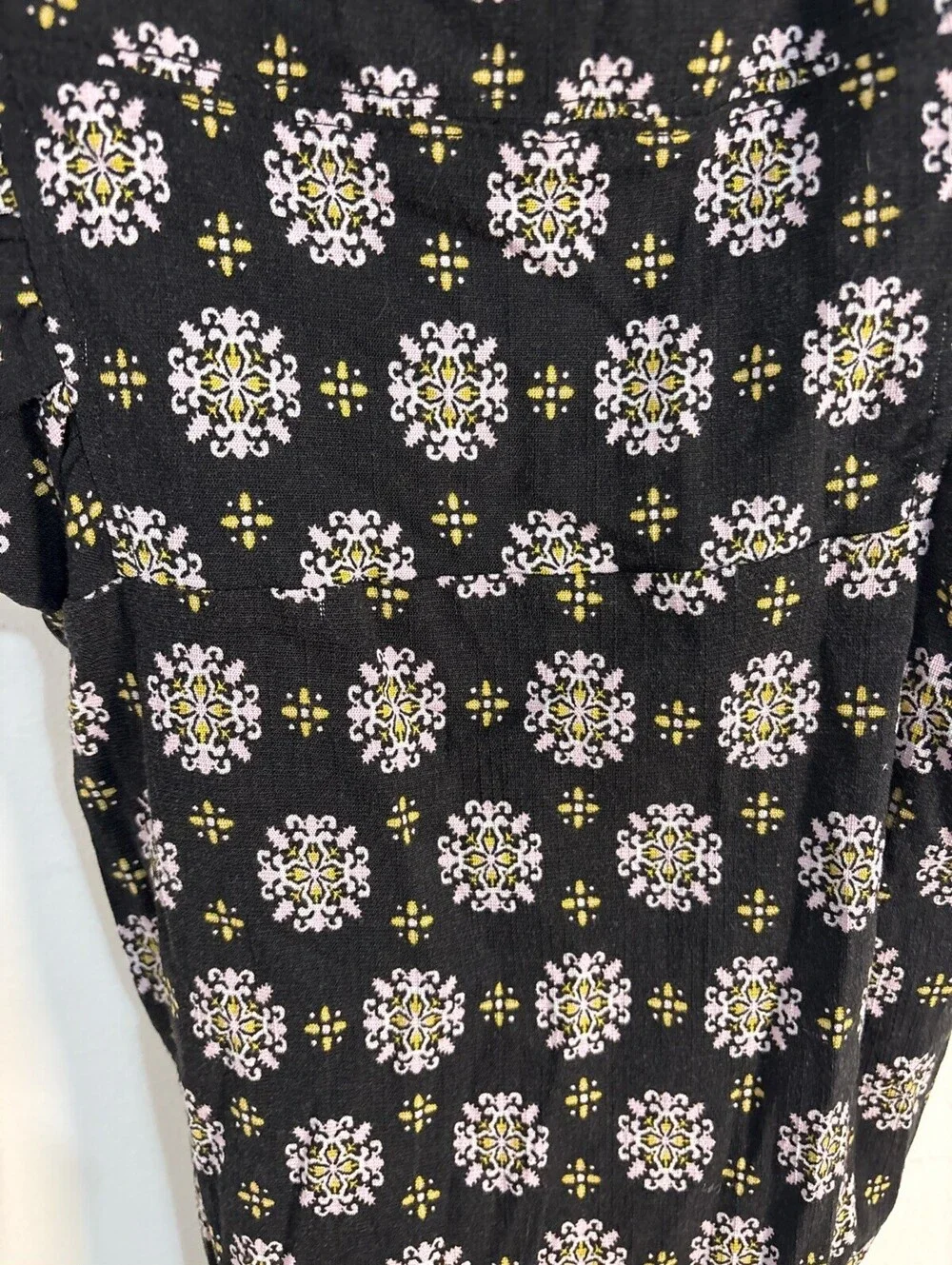Free People Black Floral Bodycon Mini Dress with Spaghetti Straps NWT